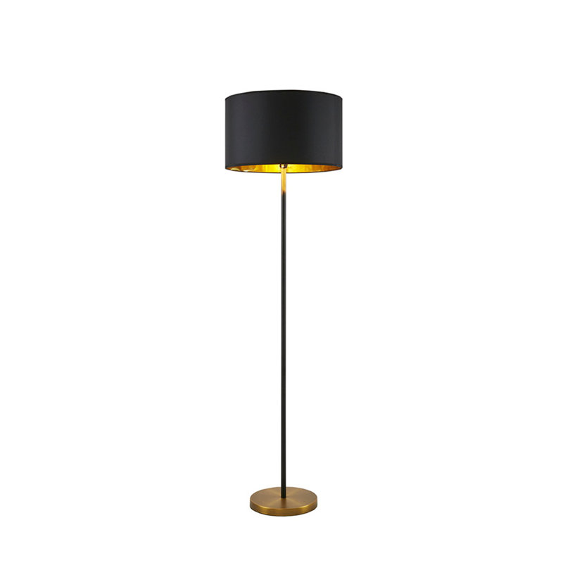Lampe sur pied en métal