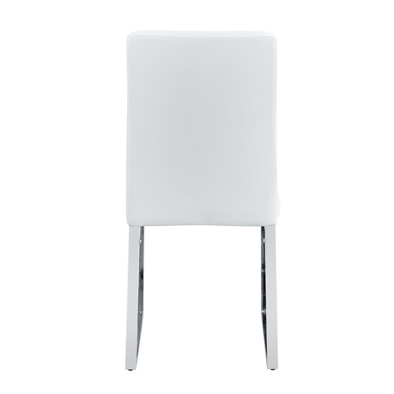 Chaises de salle à manger ergonomiques en cuir PU de style moderne et polyvalentes