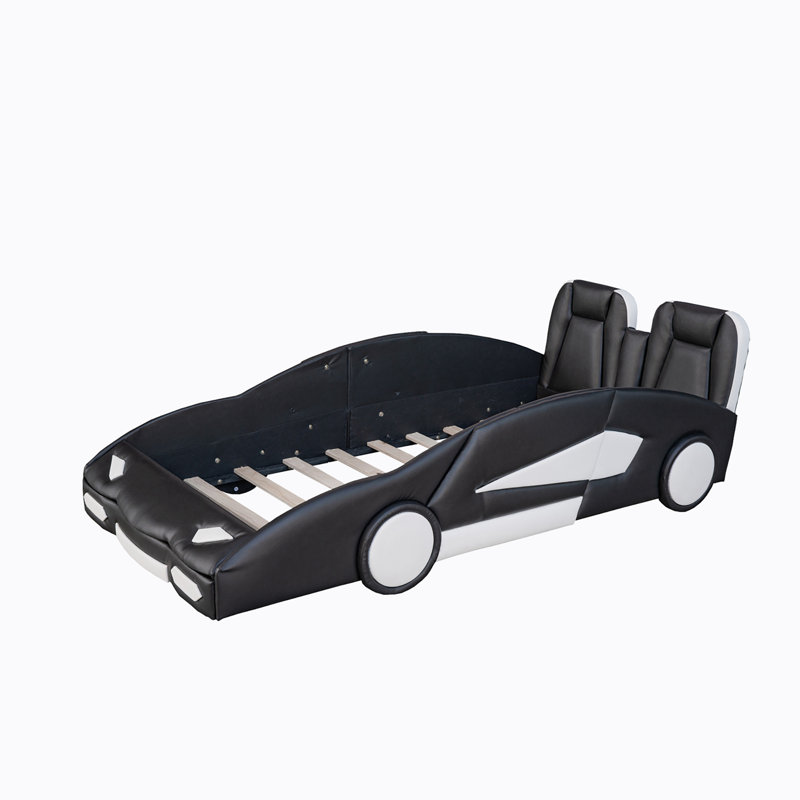 Aayah Kids Twin Platform, Black