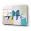  'Whispering Birds' by Svetlana Aleynikova Acrylic Glass Wall Art, 24" x 16"