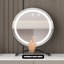 Coiffeuse avec miroir lumineux, 11 tiroirs, 1 chaise