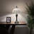 Foerster Tiffany Style Table Lamp White Hexagon Stained Glass LED Bulb Included 22"H*12"W*12"D-344603169