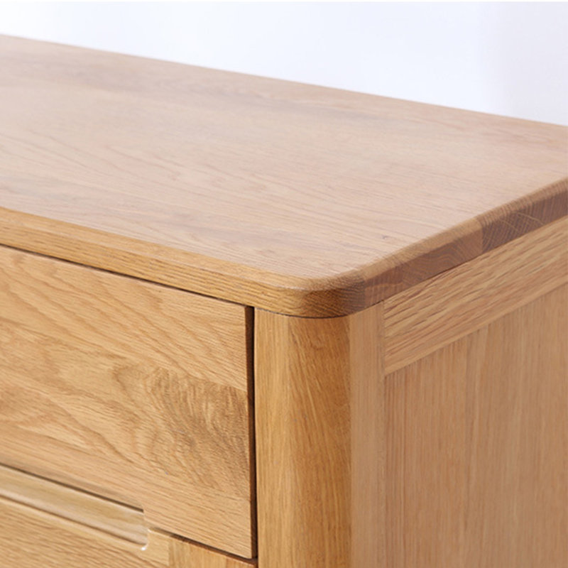 Solid Wood Grain Minimalist Shoe Cabinet 20 Pair Solid Wood Shoe Storage Cabinet