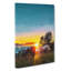 Sunrise Behind The Trees In Abstract - Wrapped Canvas-55340890