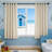 Blackout Curtains for Bedroom, Thermal Insulated Noise Reducing Window Drapes for Living Room, Grommet Top (41.7W X 83.86L Inch, Beige)-526542993-526542998