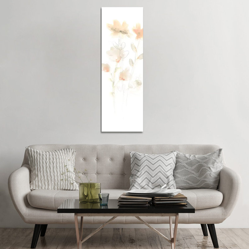 Corsage IV 1 Piece Wrapped Canvas Panoramic Painting, 152.4 cm H x 50.8 cm W x 1.91 cm D