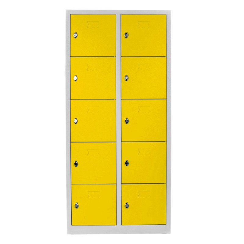 Armoire de rangement Locker, Jaune, H 66,9 po x l 31,1 po x P 15,7 po