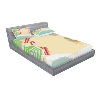 Island Party Microfiber Sheet Set