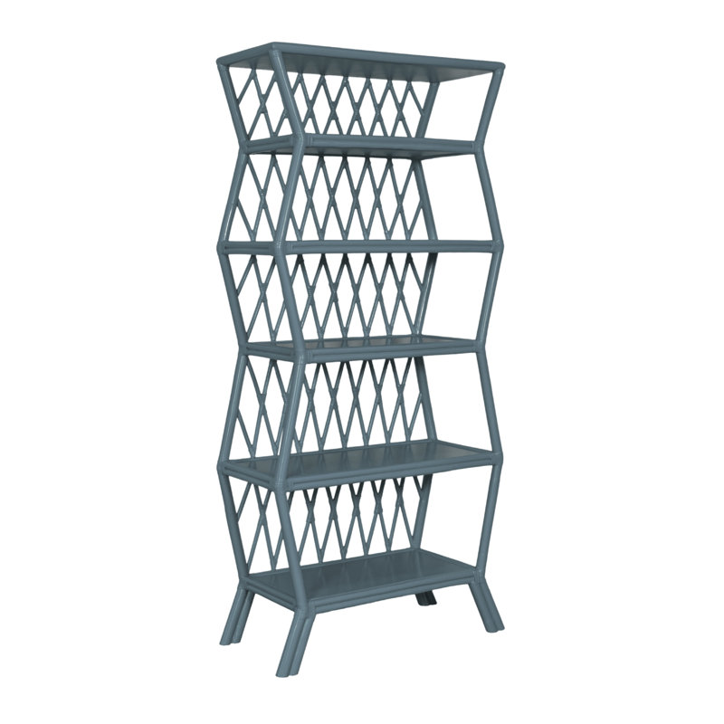 Bibliothèque étagère Newtown H 80,5 "x l 36", Sarcelle