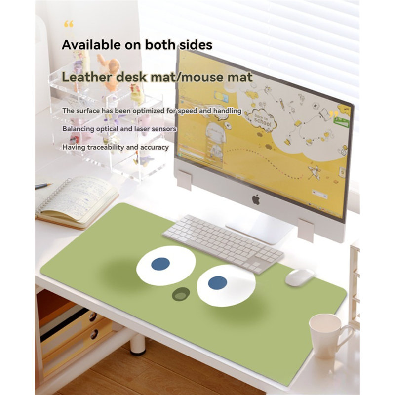 Office Computer Desk Mat & Study Table Pad - Multifunctional, Dual-Sided