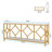 Très longue table d'appoint 70,86 po, console 2 niveaux-209094320