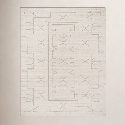 Flatweave Moroccan Pearl Rug