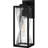 Dipeeka 1-Light Matte Black Outdoor Wall Lantern-499636691