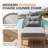 Chaise Lounge With Removable Cushion-125311038
