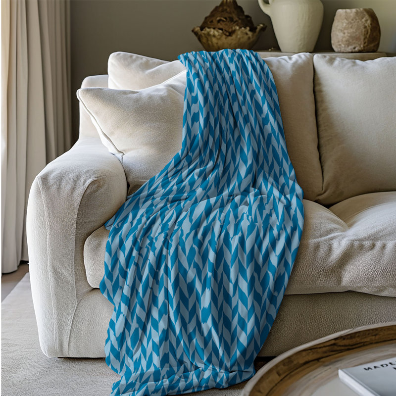 Coastal Shades - 1 pièce Sherpa Premium, L 60 po x l 50 po