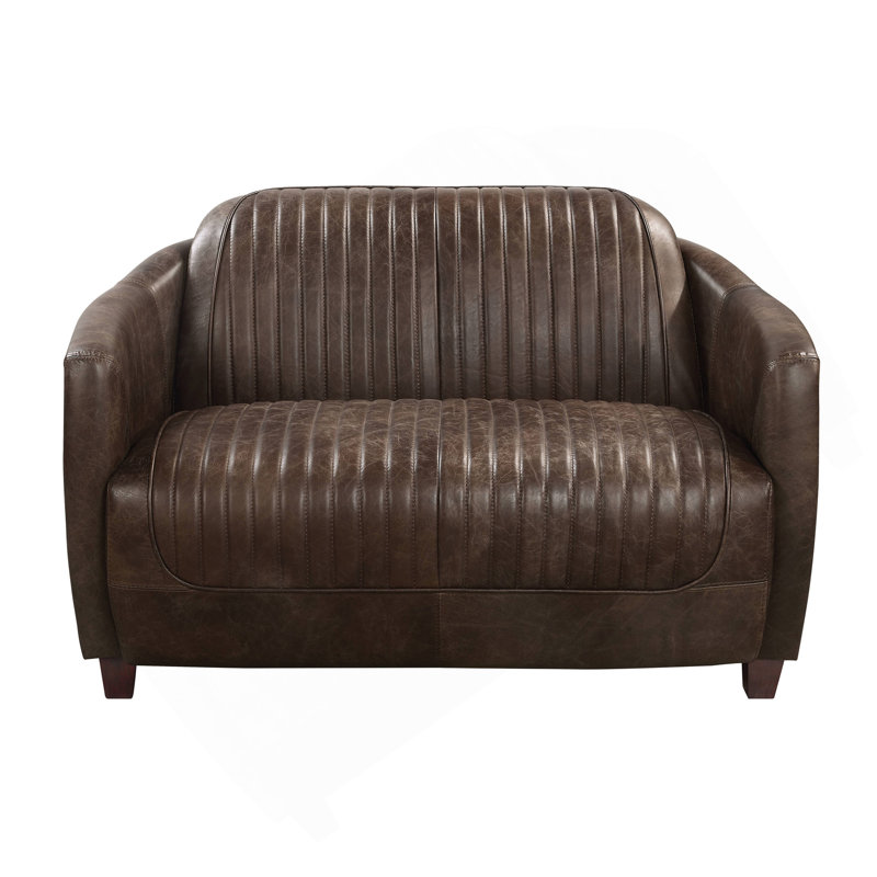 Causeuse en cuir Brancaster