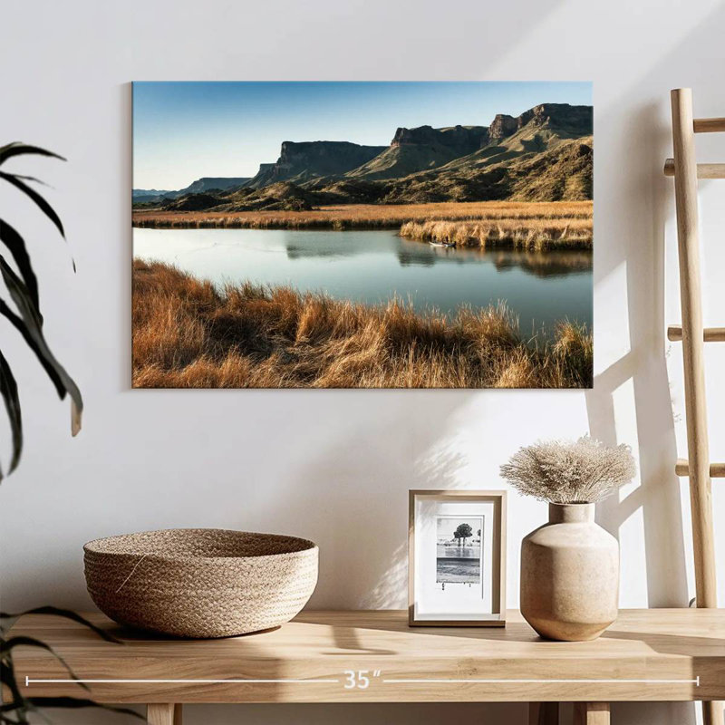 Alvord, lac Havasu, pêche, H 16 po x l 24 po