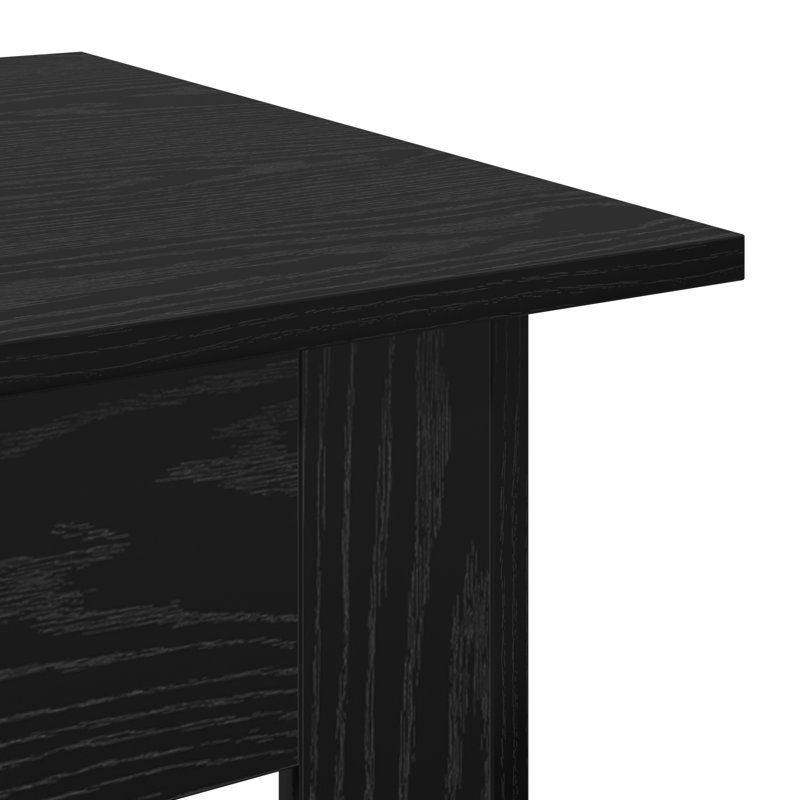 Coffee Table Engineered Wood, Black Oak