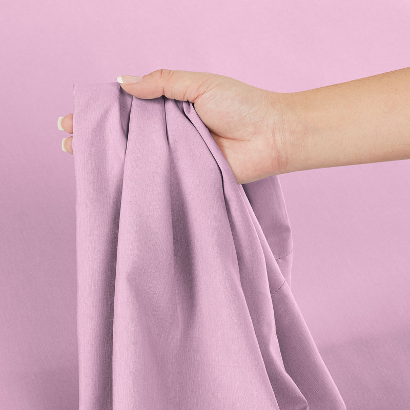 Premium Microfiber Fitted Sheet, Lavender Dream, King Fitted Sheet