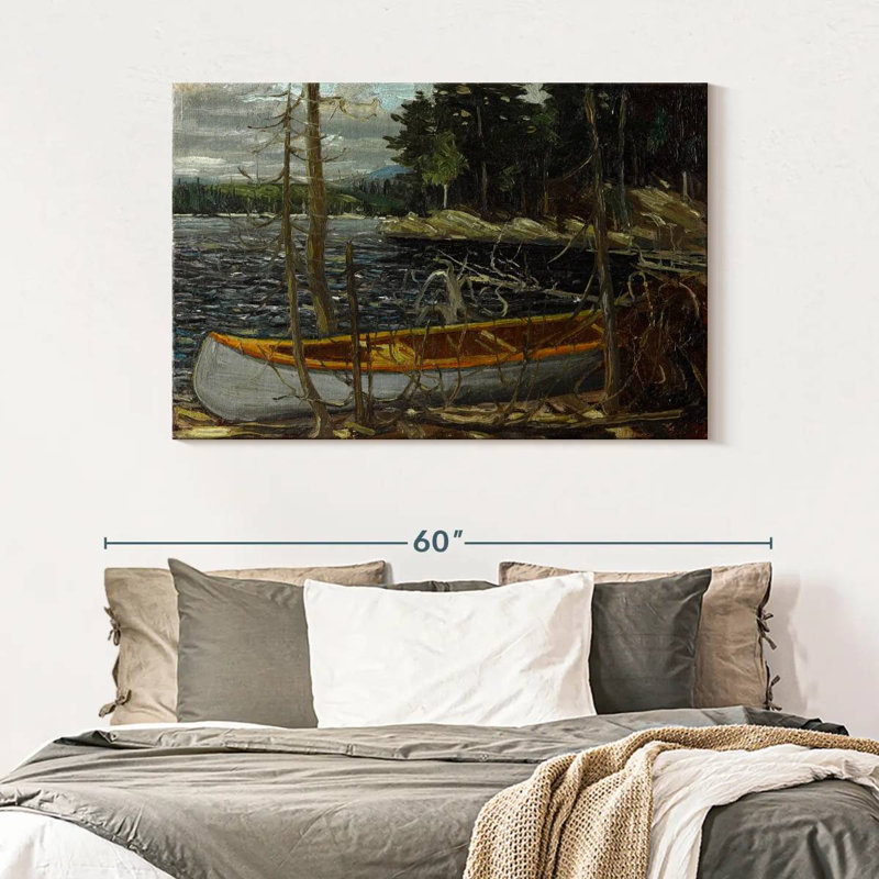 Mehar le canot, H 32 po x l 48 po
