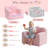 Kids Sofa Toddler Chair, Children Couch With Side Pockets-134387532