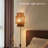 Mocoba Modern Farmhouse Decor Rattan Hand Woven Plug In Wall Sconce For Living Room