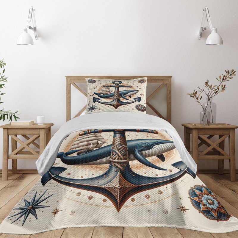 Coverlet, Twin Coverlet + 1 Standard Shams