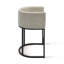 Tabouret de bar rembourré en similicuir-2001614378