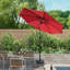 Parasol de marché inclinable Tempo de 2,74 m-881053582
