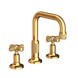 Clemens Widespread Bathroom Faucet with Drain Assembly