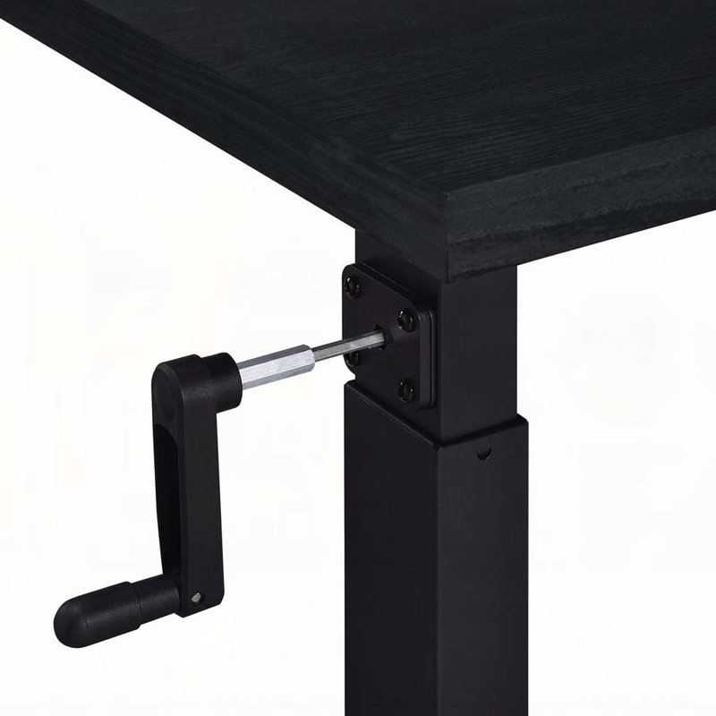 Table mobile en C Geary, Noir