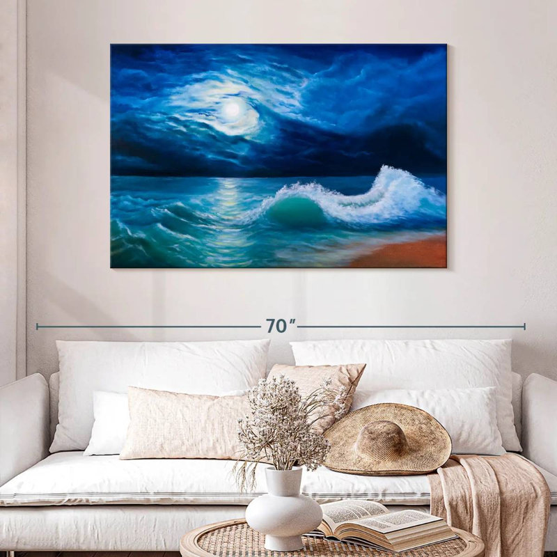 Gillard Blue Moon, 32" H x 48" W