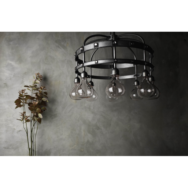8 - Light LED Pendant, Merlot