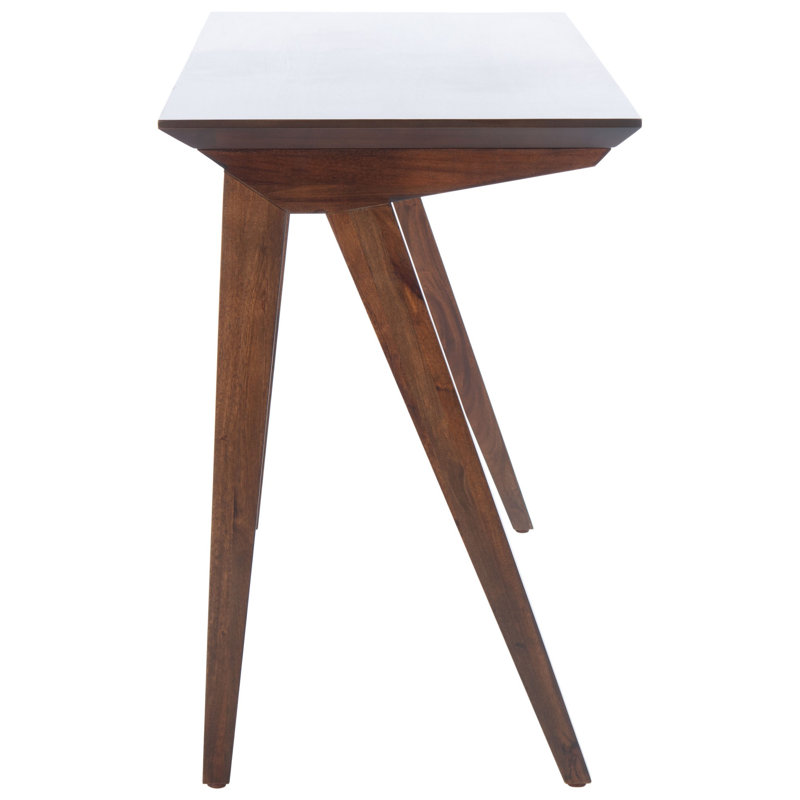 Jerry Solid Wood Writing Desk, Walnut