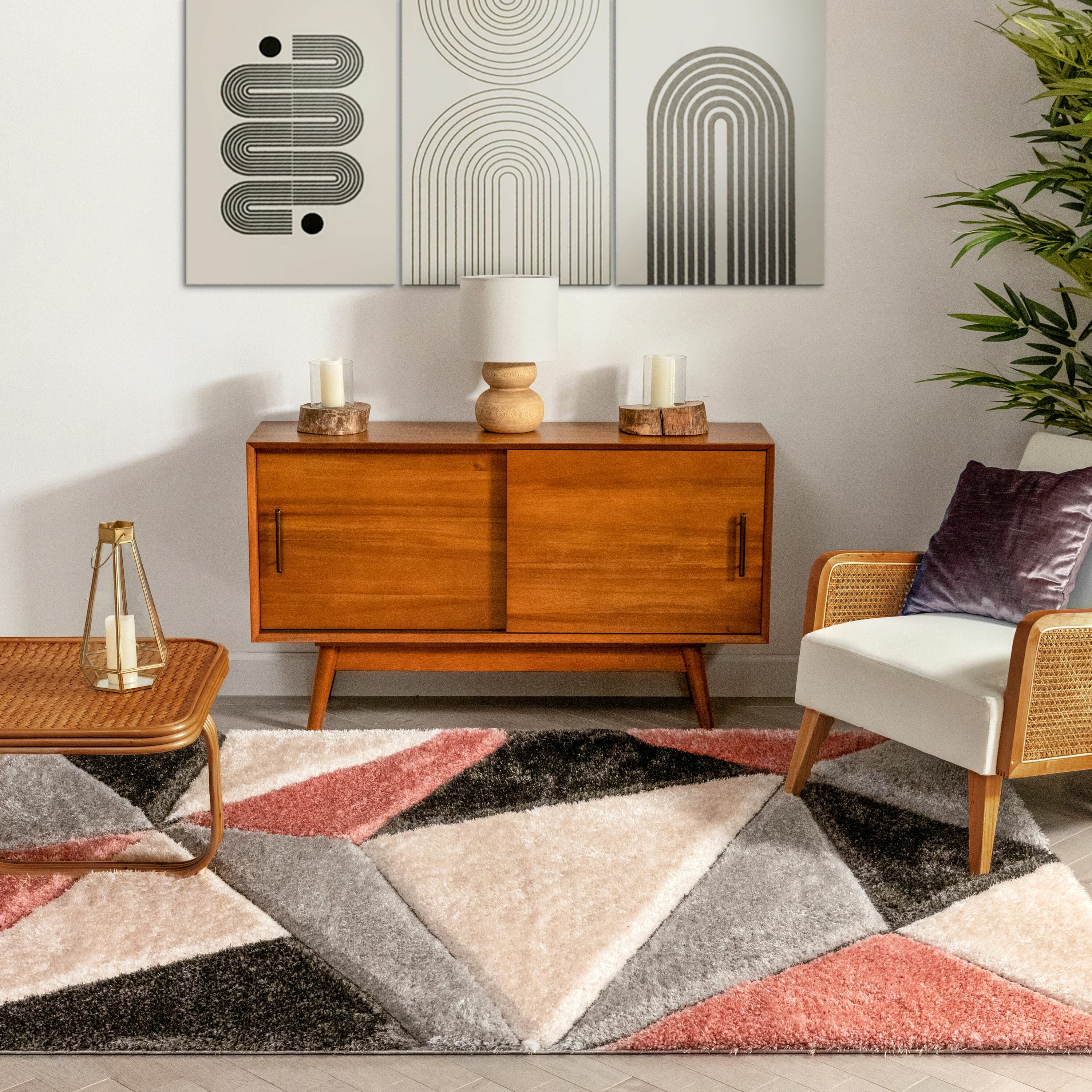 Well Woven San Francisco Geometric Rug & Reviews | Wayfair