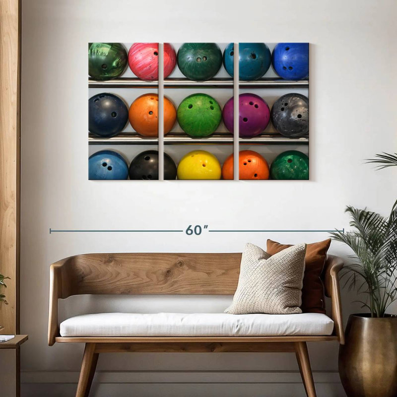 Boules de bowling Sireci, H 28 po x l 45 po