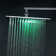 Milan Stainless Steel Jetted Body Massage LED Shower Head Set with Handheld Shower