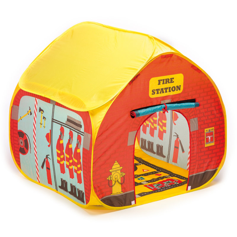 Fun2Give 35.5'' W x 35.5'' D Indoor / Outdoor Polyester Pop-Up Play Tent