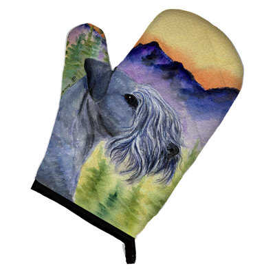 Caroline's Treasures Cesky Terrier Polyester Oven Mitt