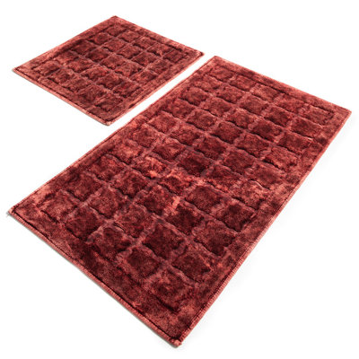 Ensemble de tapis pour salle de bain 2 pièces Golsby
