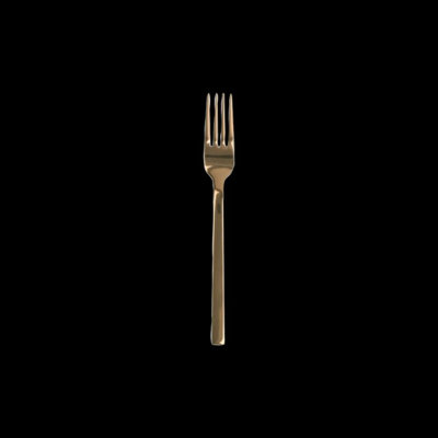 Dinner Fork Semi Pvd Rose Gold