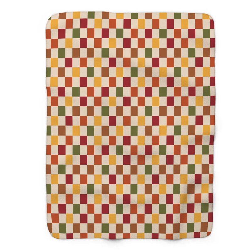 Couverture en sherpa de qualité supérieure Tawny Mix - 1 pièce, Lit simple