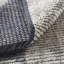 Tapis gris clair / brun en coton / laine noué à la main Chafic-2076365777