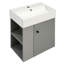Meuble-lavabo flottant avec lavabo en céramique-882246422-882246440