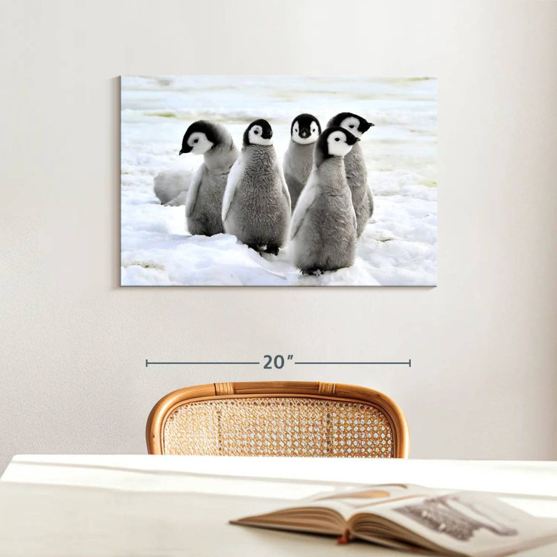 Brampt Charming Penguin Chicks, 16" H x 24" W