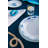 Ocean 18 Piece Porcelain Dinnerware Set - Service for 6
