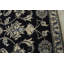 Tapis bleu / vert en laine noué à la main de conception unique 2 pi 4 po x 4 pi 6 po années 2000 Nobleboro