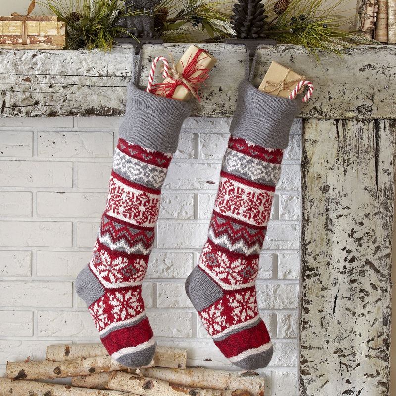 Mctaggart Snowflake Classic Knit Stocking