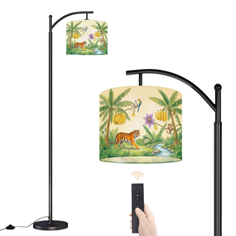 Lampe sur pied Arc Wild Jungle Tiger