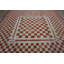 Flatweave Wool Checkered Area Rug